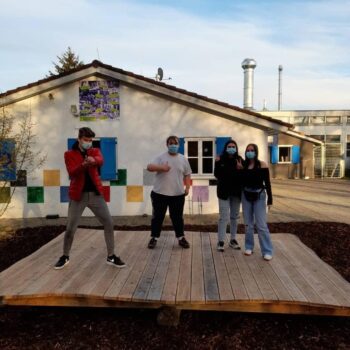 Teamwippe durch Spende der Firmengruppe Burk